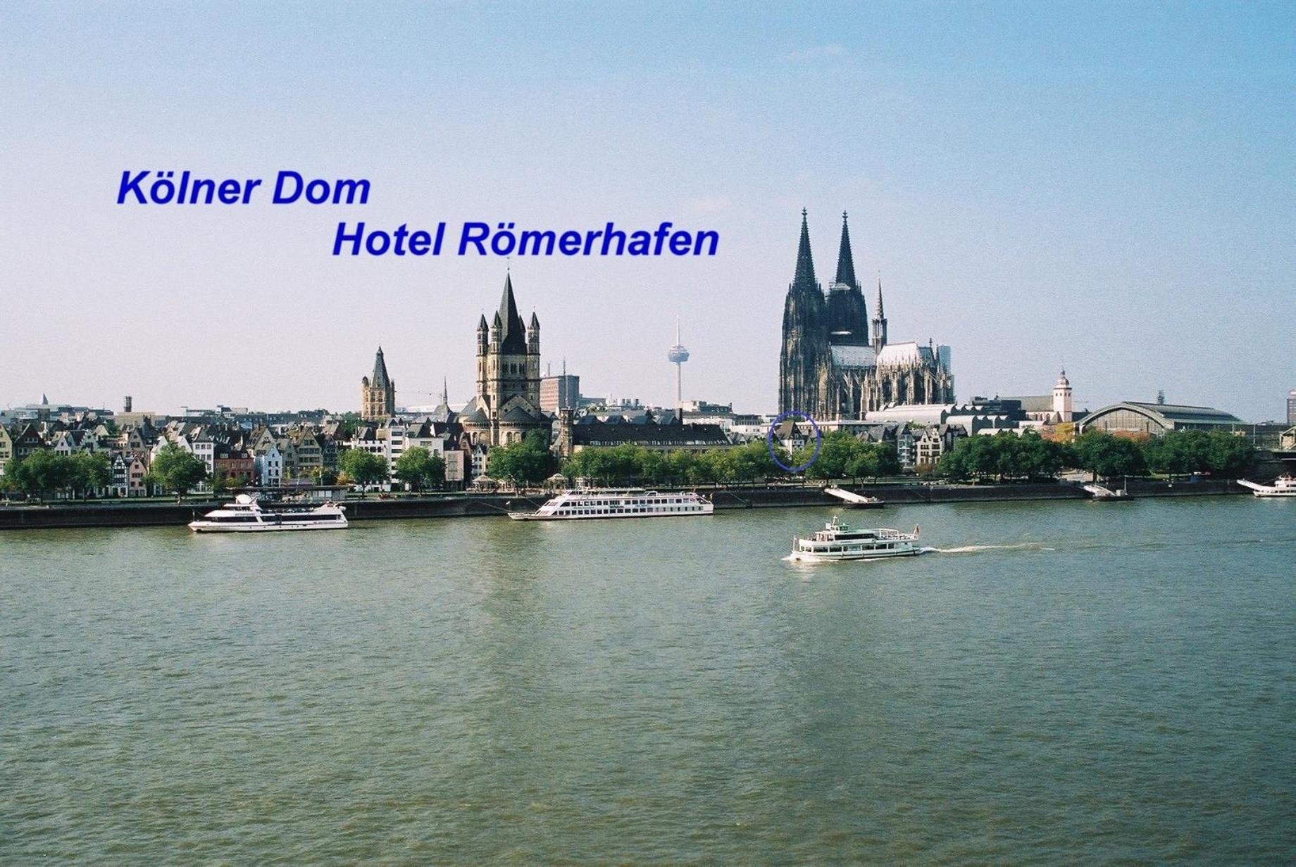Hotel Roemerhafen Köln Exteriör bild